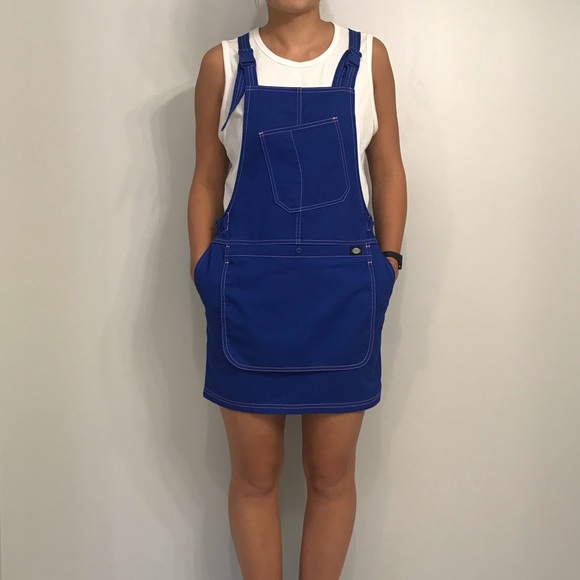 BLUE DICKIES OVERALL DRESS!! - Picture 2 of 4